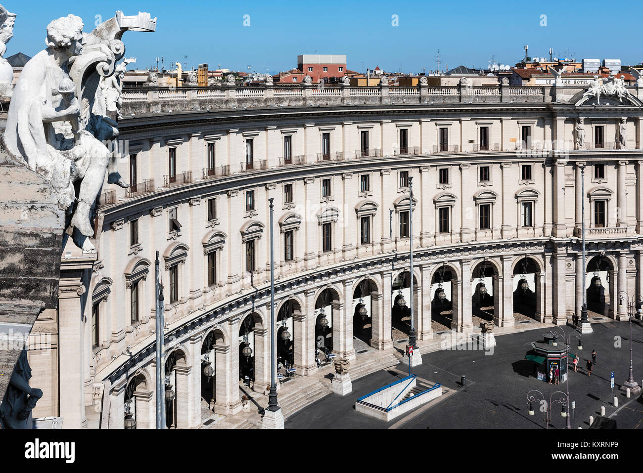 Boscolo Exedra Hotel Rom, Rom, Italien. Stockfoto
