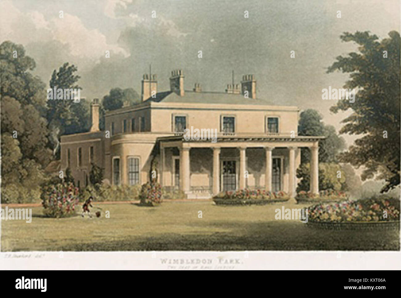 Earl Spencer's Wimbledon Park House Stockfoto