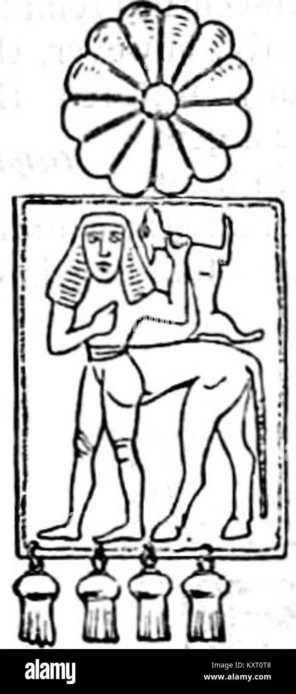 Bild von Goldornamenten aus Camirus auf Rhodos, Griechenland, die antike griechische Metallarbeiten und dekoratives Design als archäologische Artefakte veranschaulichen. Stockfoto