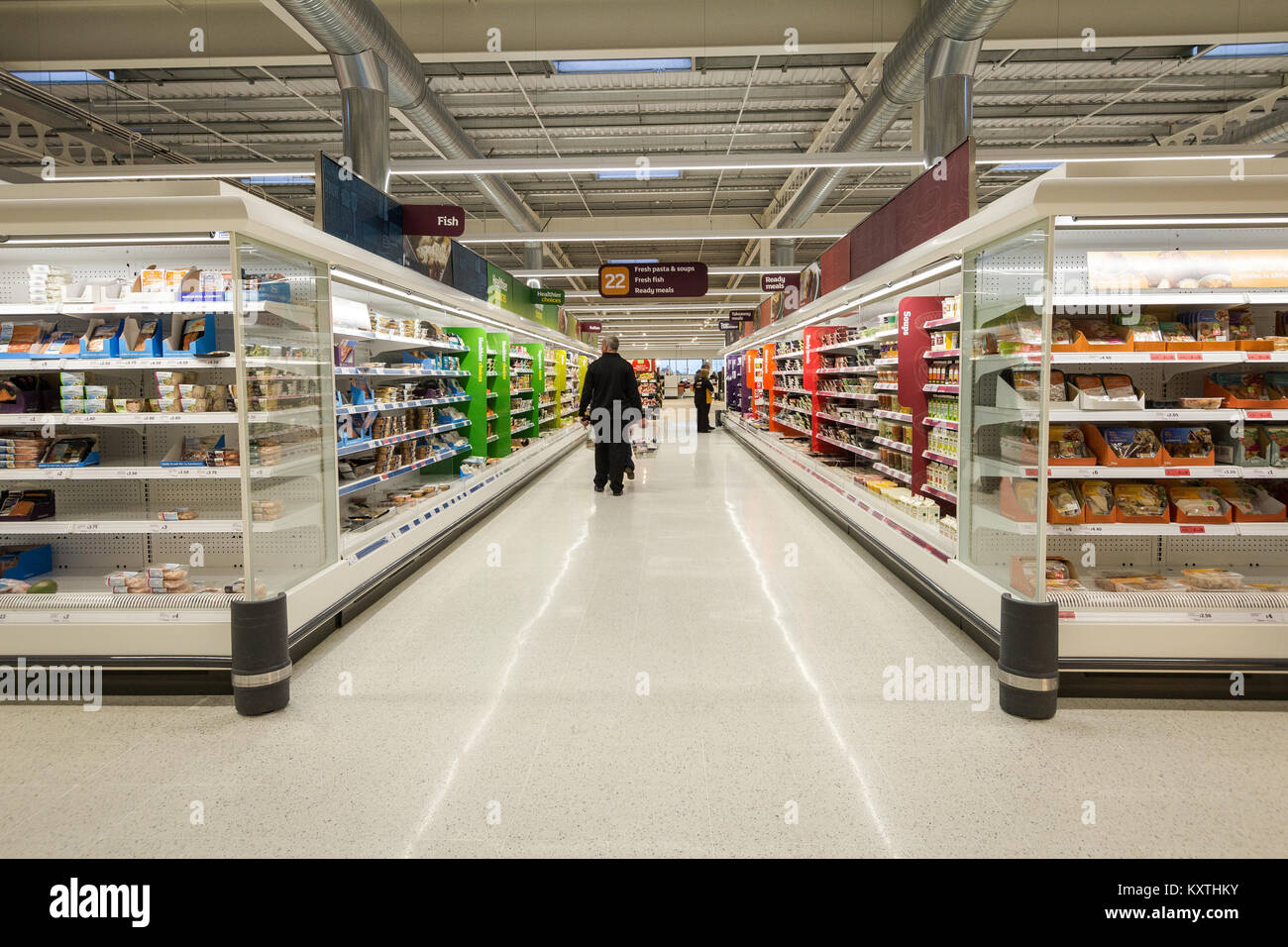 Neue Sainsbury's Superstore, Thanet, Kent GROSSBRITANNIEN Stockfoto