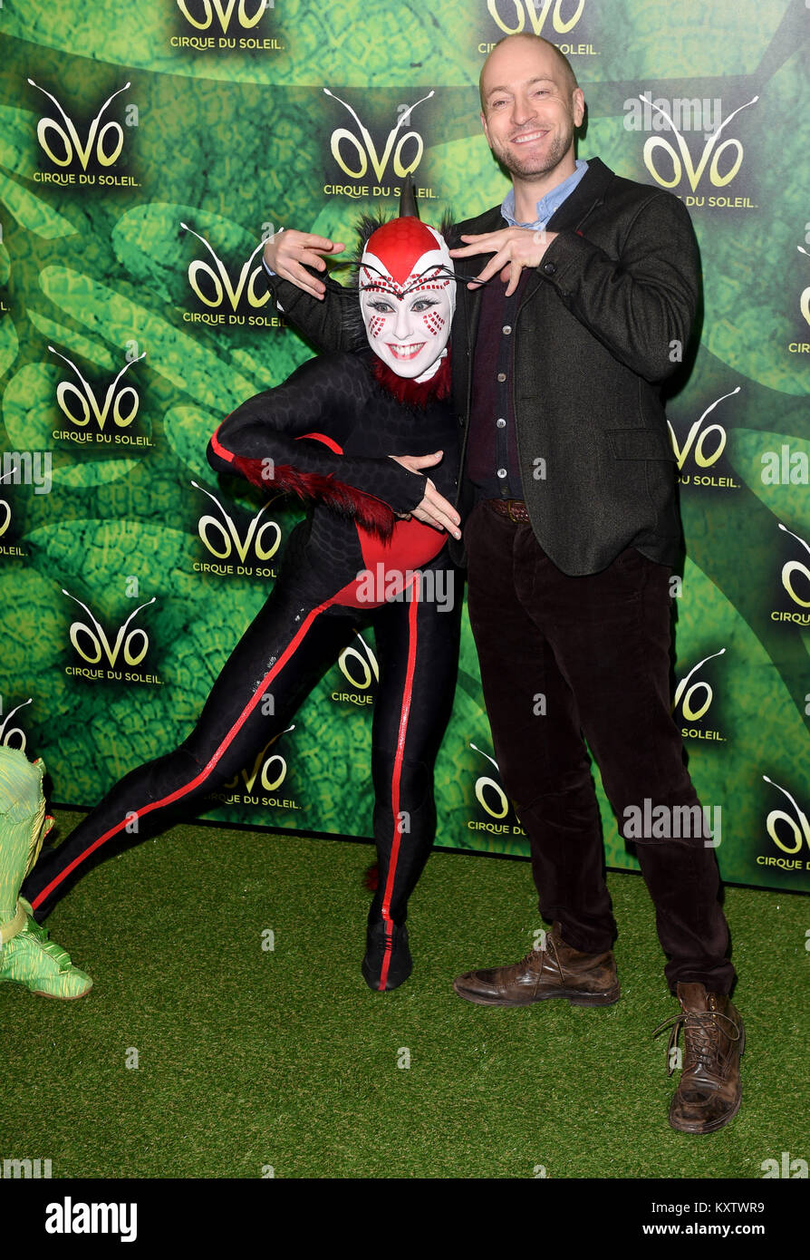 Foto muss Gutgeschrieben © Alpha Presse 079965 10/01/2018 Derren Brown Cirque du Soleil OVO-Premiere in der Royal Albert Hall in London Stockfoto