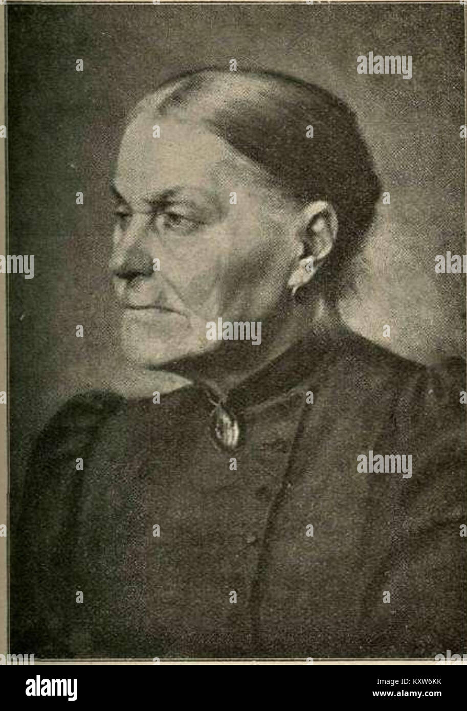 Franc Horvats Kunstwerk „Ženska glava“ (weiblicher Kopf) porträtiert die menschliche Form durch expressive Porträts und betont die Weiblichkeit und emotionale Tiefe in der künstlerischen Darstellung. Stockfoto