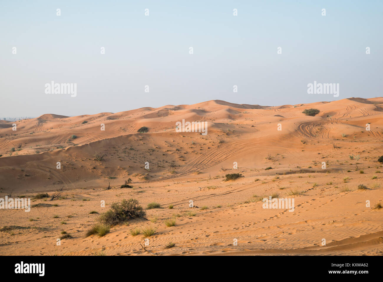 Rub al Khali Wüste, Fujairah, Vereinigte Arabische Emirate Stockfoto