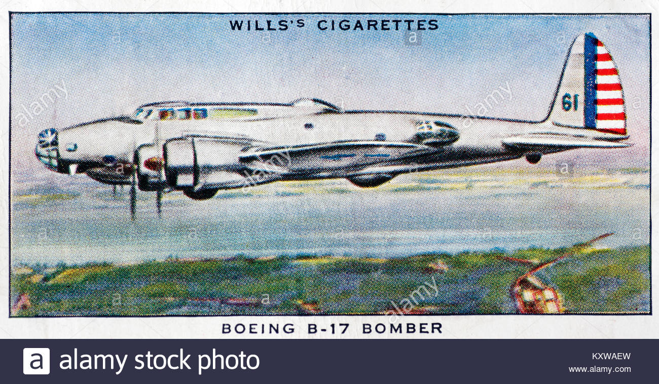 Boeing B-17 Bomber Stockfoto