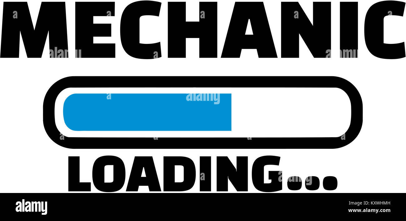 Mechaniker Laden Stockfoto