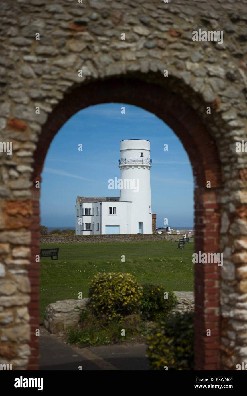 Old Hunstanton Leuchtturm Stockfoto