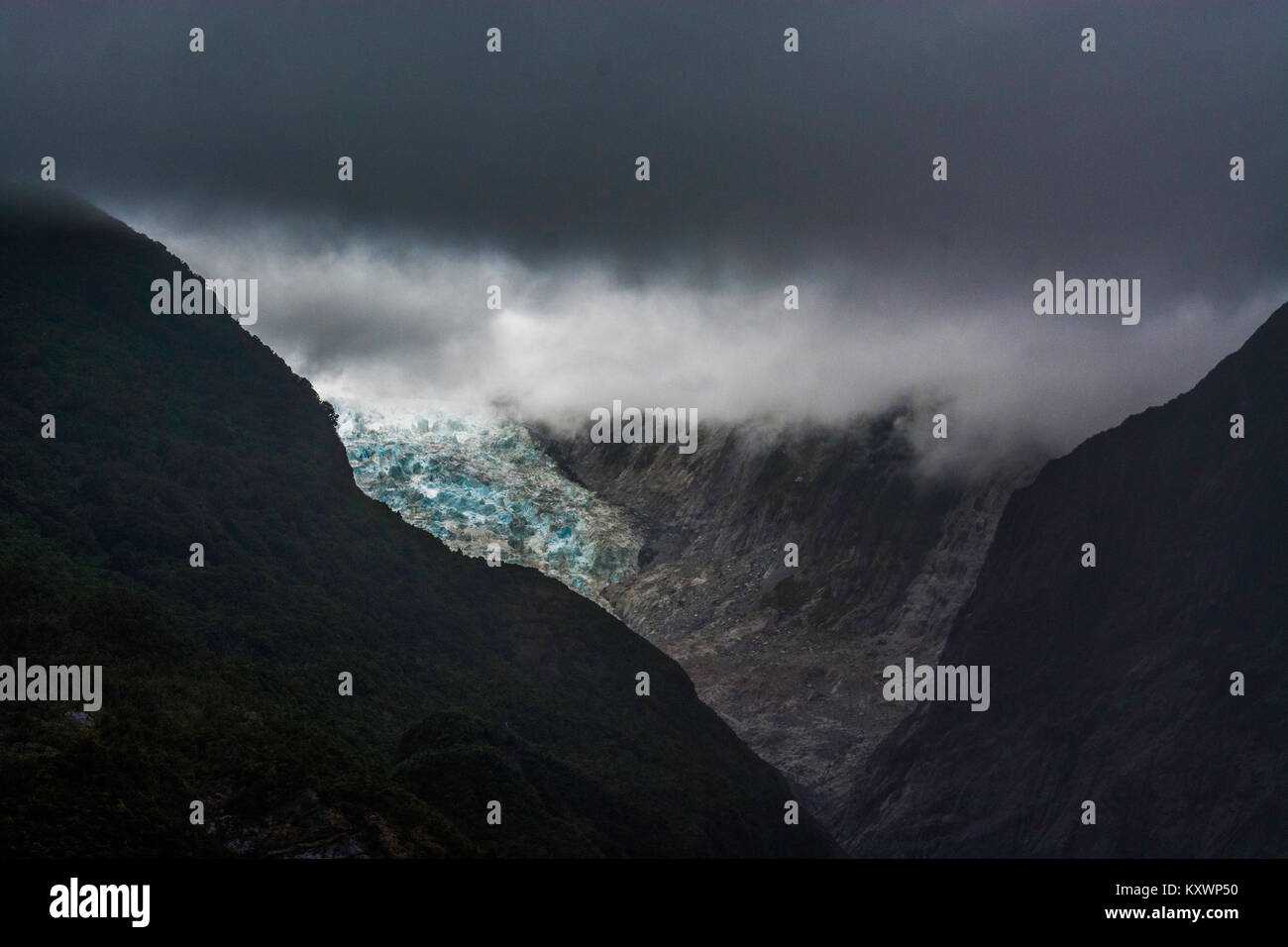 Franz Josef Gletscher, Neuseeland Stockfoto
