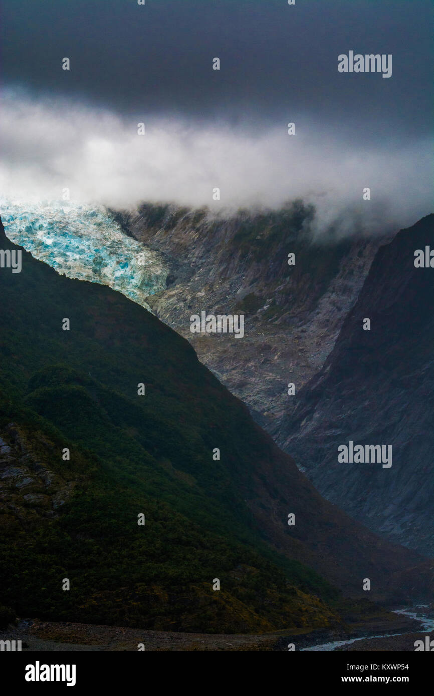 Franz Josef Gletscher, Neuseeland Stockfoto