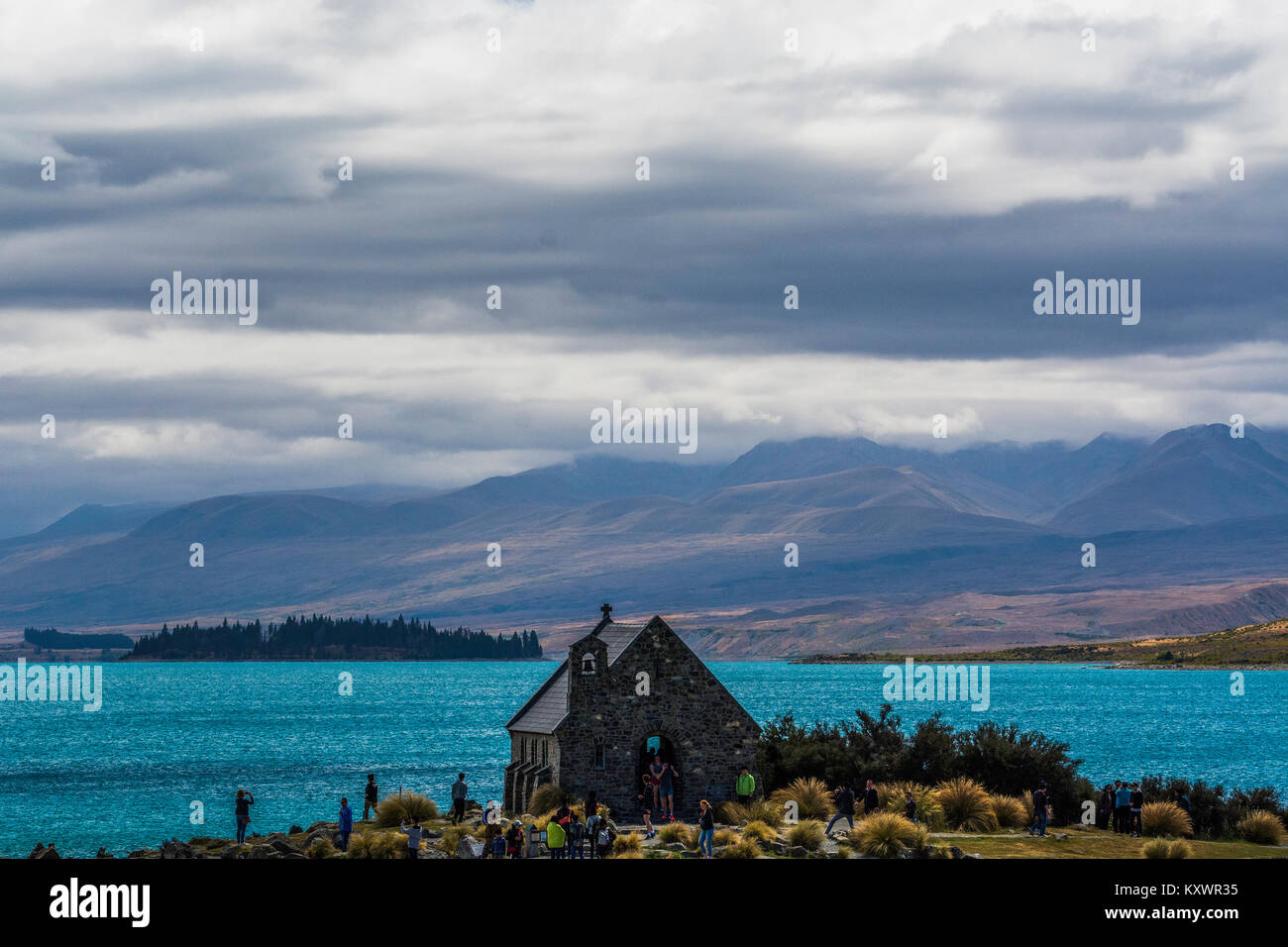 Lake Tekapo, Neuseeland Stockfoto