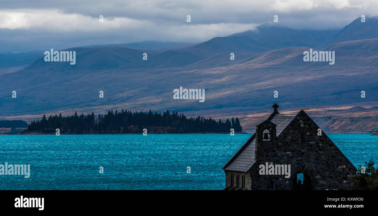 Lake Tekapo, Neuseeland Stockfoto