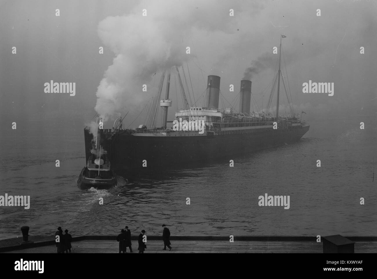 New York Schlepper Frankreich Stockfoto