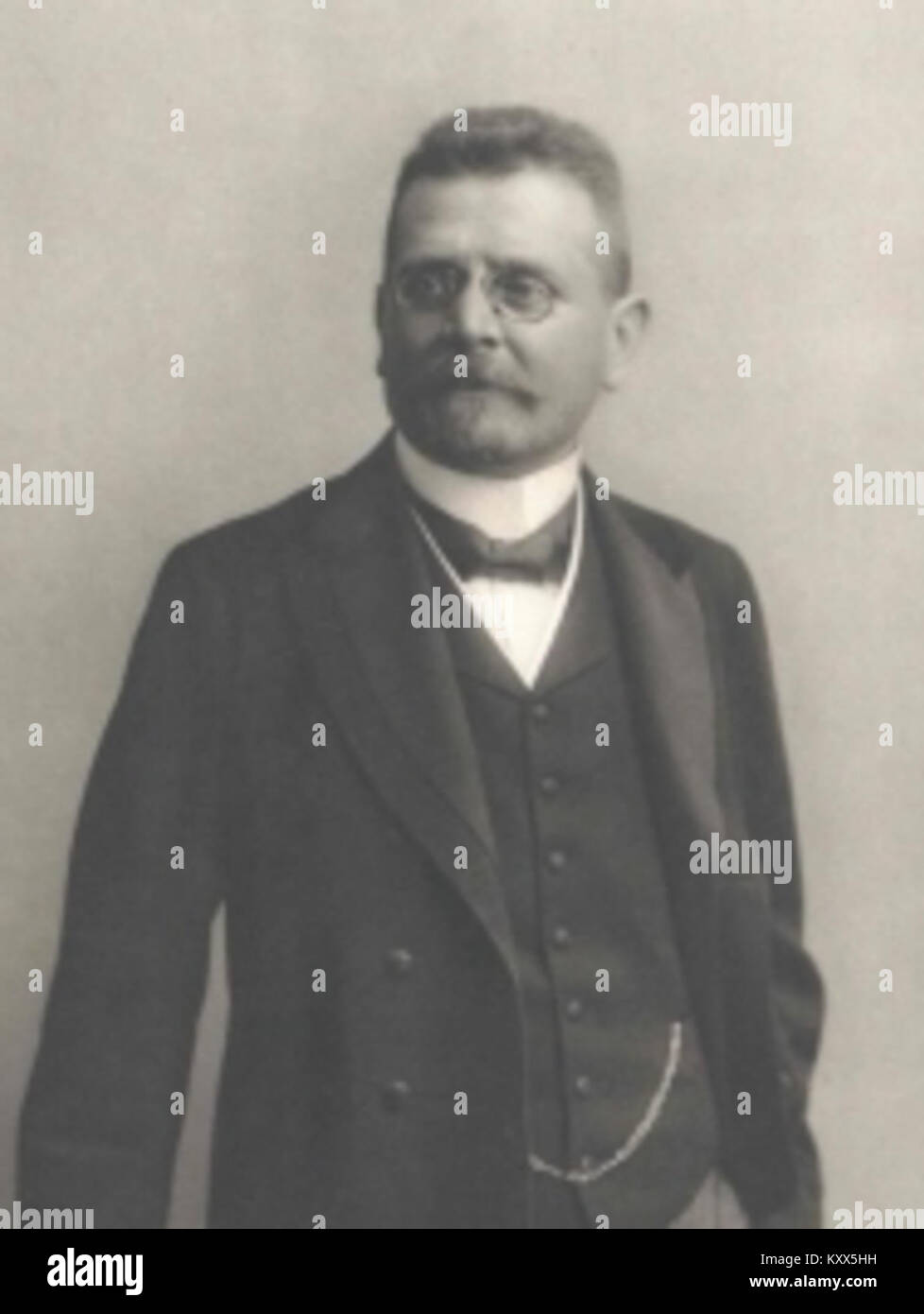 František Fiedler (1858 - 1925) Stockfoto