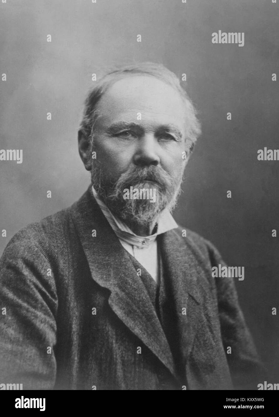 František Vymazal war ein tschechischer Linguist und Pädagoge, der im späten 19. Jahrhundert für die Entwicklung vereinfachter Sprachlernmethoden bekannt war und einen wichtigen Beitrag zur modernen Sprachbildung leistete. Stockfoto