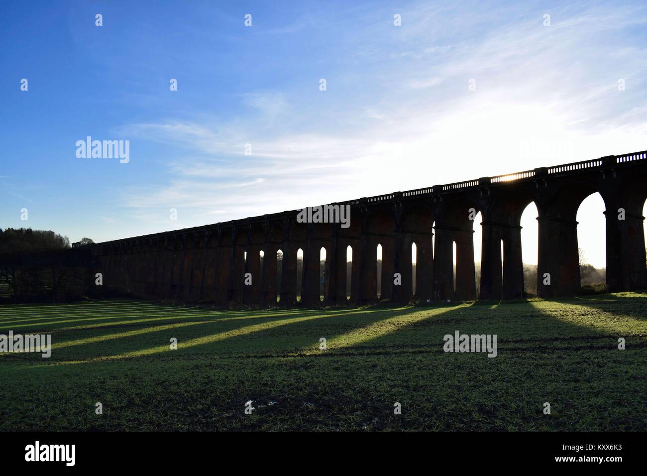 Ouse Valley Viaduct Stockfoto