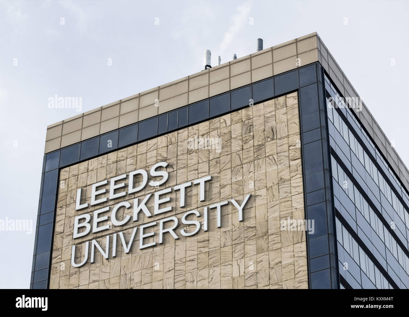 Leeds Becket der Universität. Leeds, Yorkshire, England. Großbritannien Stockfoto