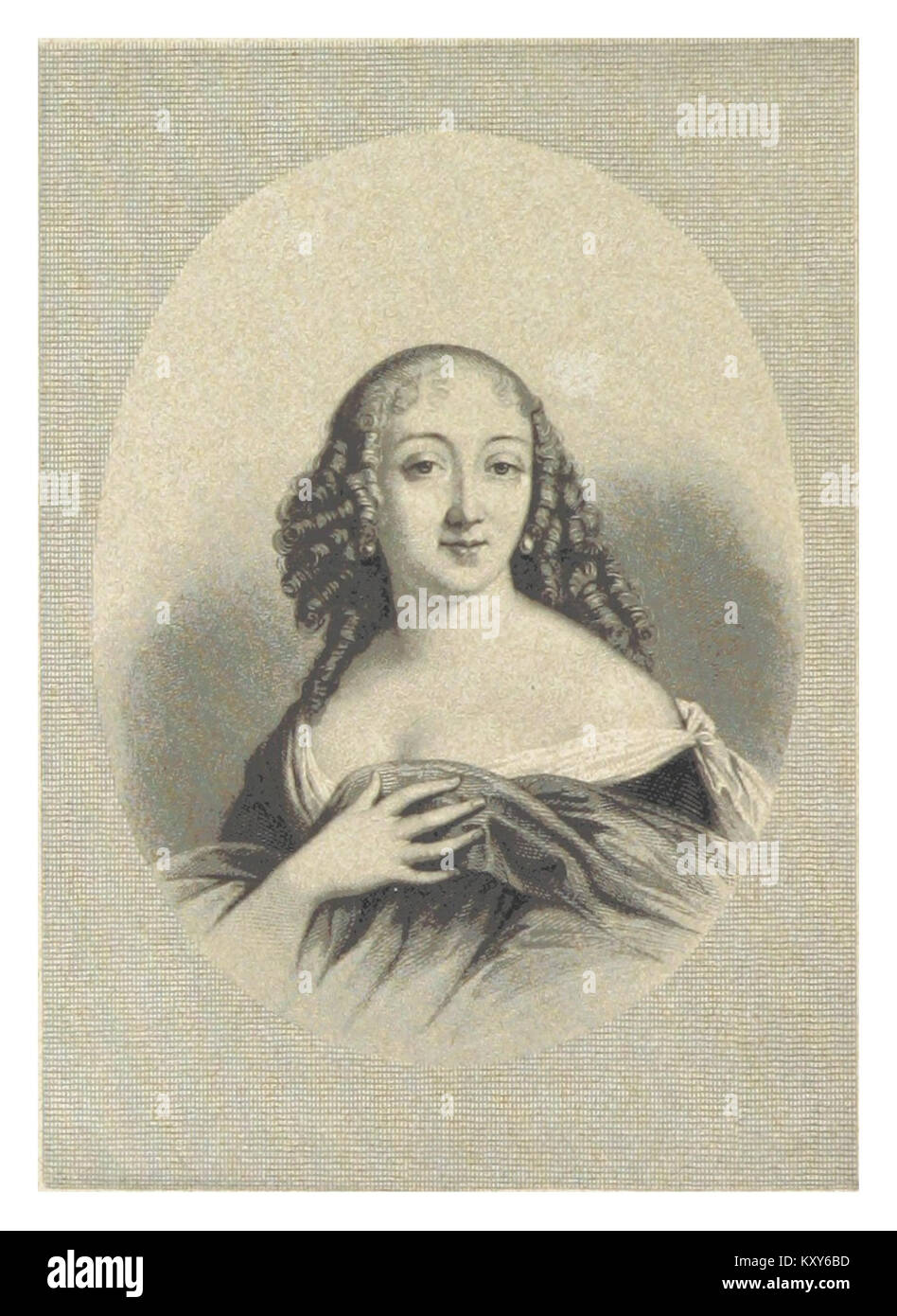 GIESINGER (Bd1) p120 Louise De La Vallière Stockfoto