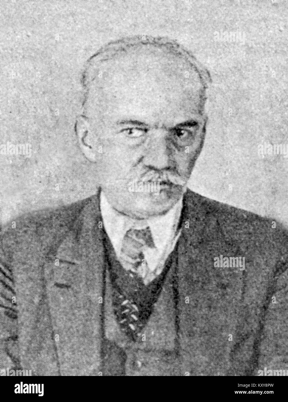 Ein Dokument oder eine Publikation aus dem Jahr 1936 der Goldman AG Gesellschaft in Kiew, das Informationen oder Aufzeichnungen über industrielle oder kommerzielle Aktivitäten in der Ukraine vor dem Krieg enthält. Stockfoto