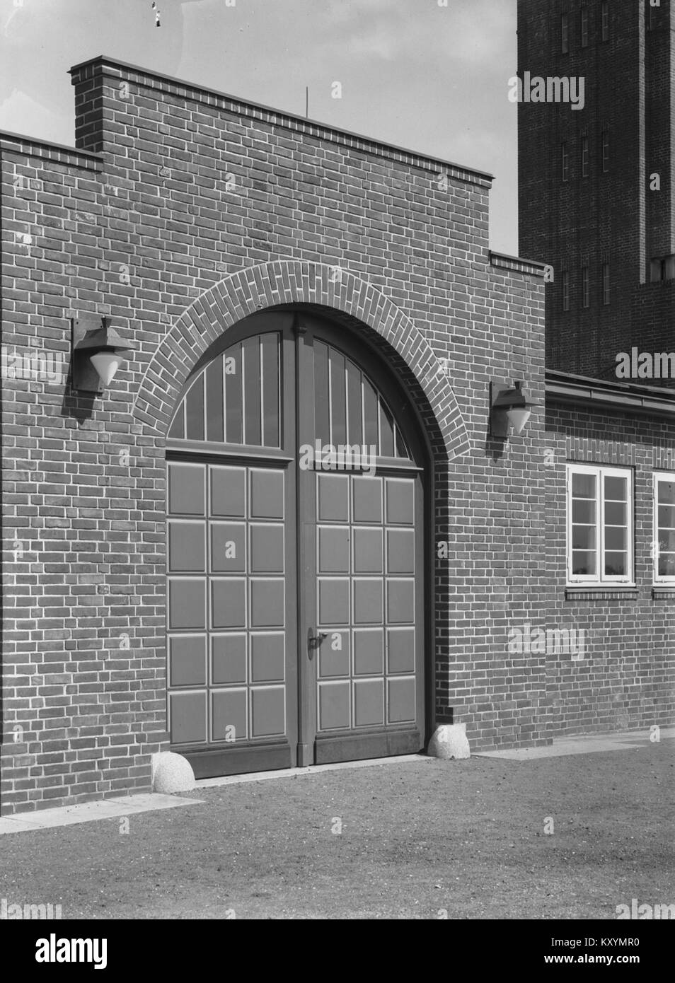 Das Gefängnis Glasmoor, auch HANSif855 genannt, war ein deutsches Gefängnis mit architektonischer und historischer Bedeutung, das die Entwicklung der Strafvollzugsanstalten in Deutschland veranschaulicht. Stockfoto
