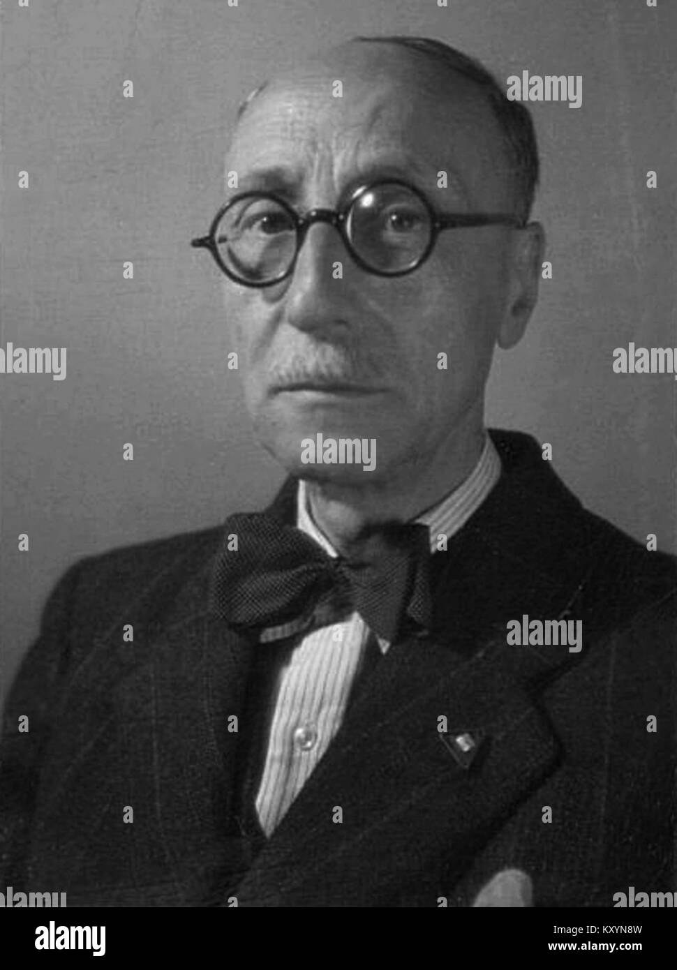 Harmen Westra, Burgemeester van Den Haag 1942-1945 Stockfoto