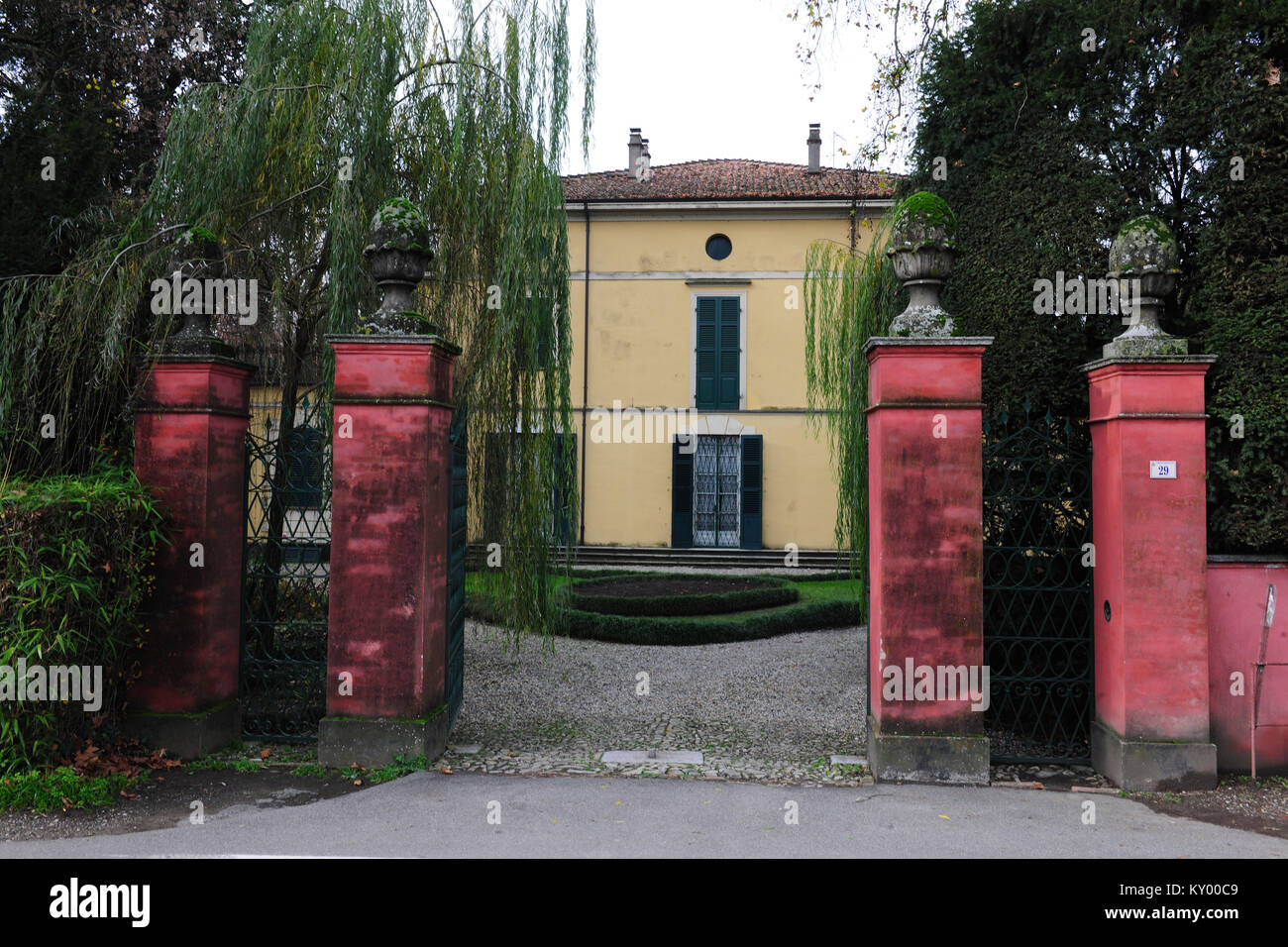 Haus Sant Agata, Giuseppina Strepponi, Giuseppe Verdi, 2012, Italien Stockfoto