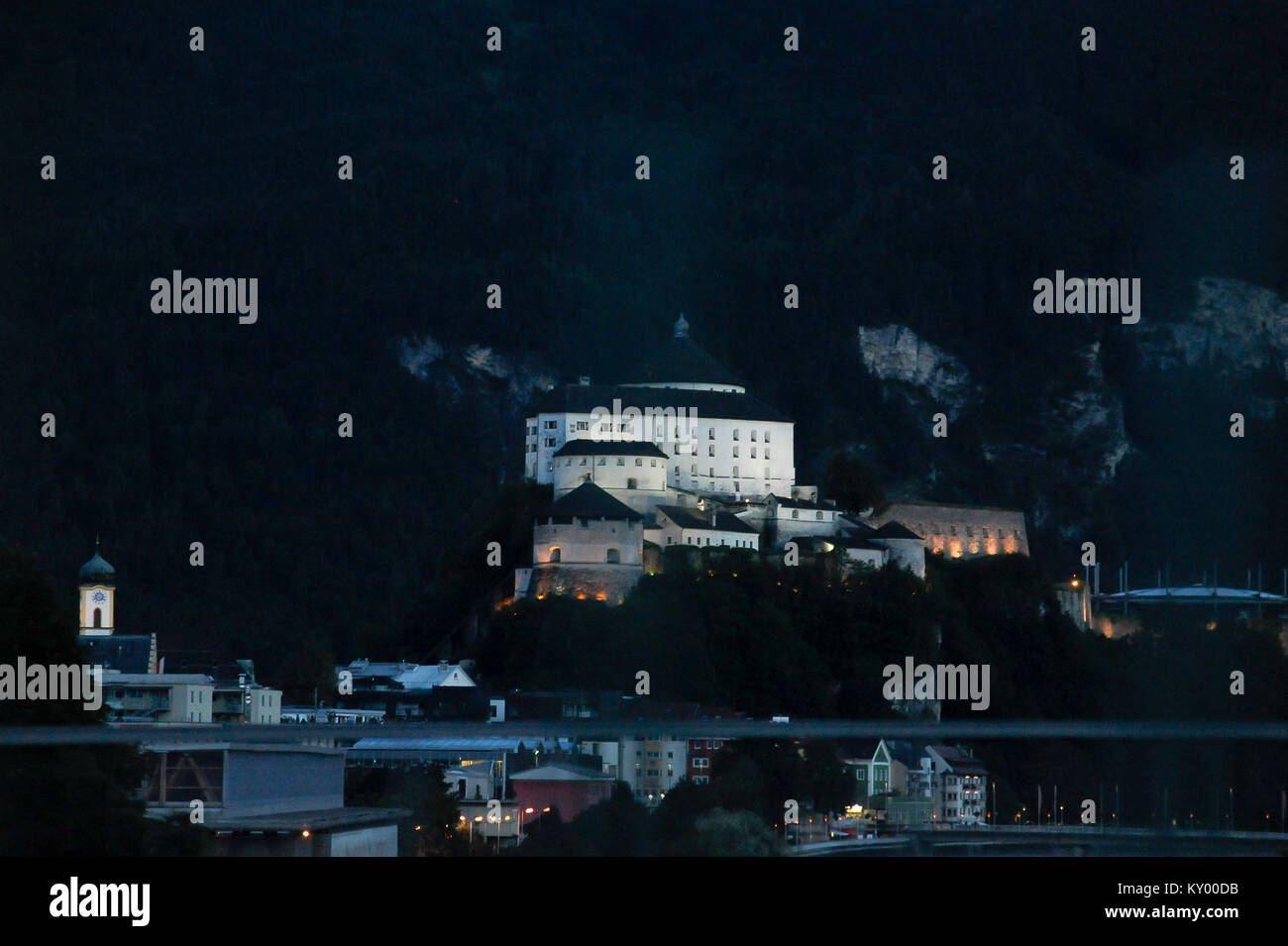 Festung Kufstein (Festung Kufstein) in Kufstein, Tirol, Österreich. 8. August 2016 © wojciech Strozyk/Alamy Stock Foto Stockfoto