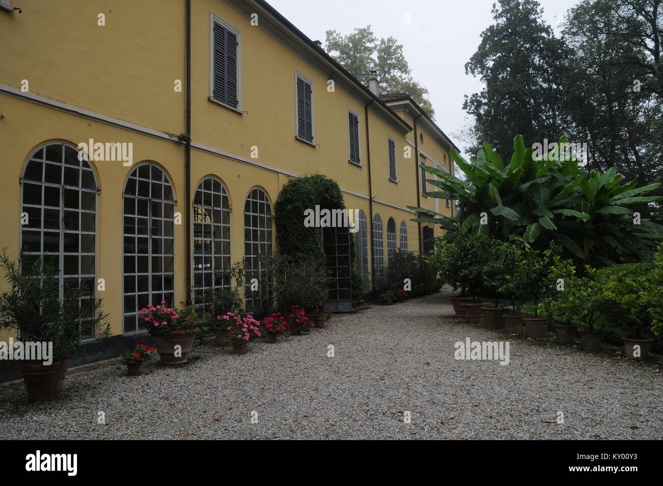 Haus Sant Agata, Giuseppina Strepponi, Giuseppe Verdi, 2013, Italien Stockfoto