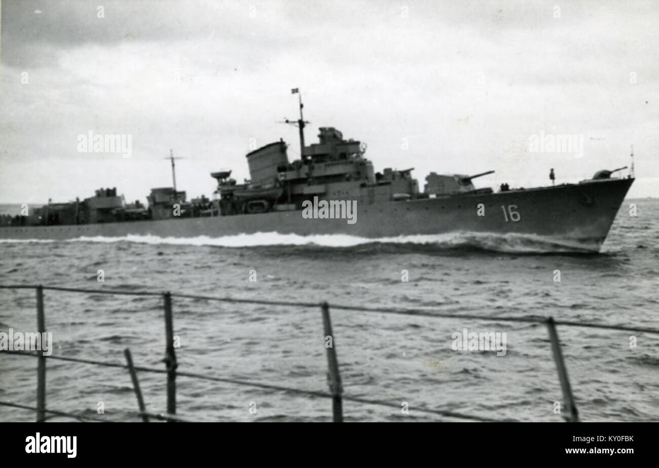 HMS Öland während der Probefahrt Stockfoto HMS Öland während der Probefahrt Stockfoto