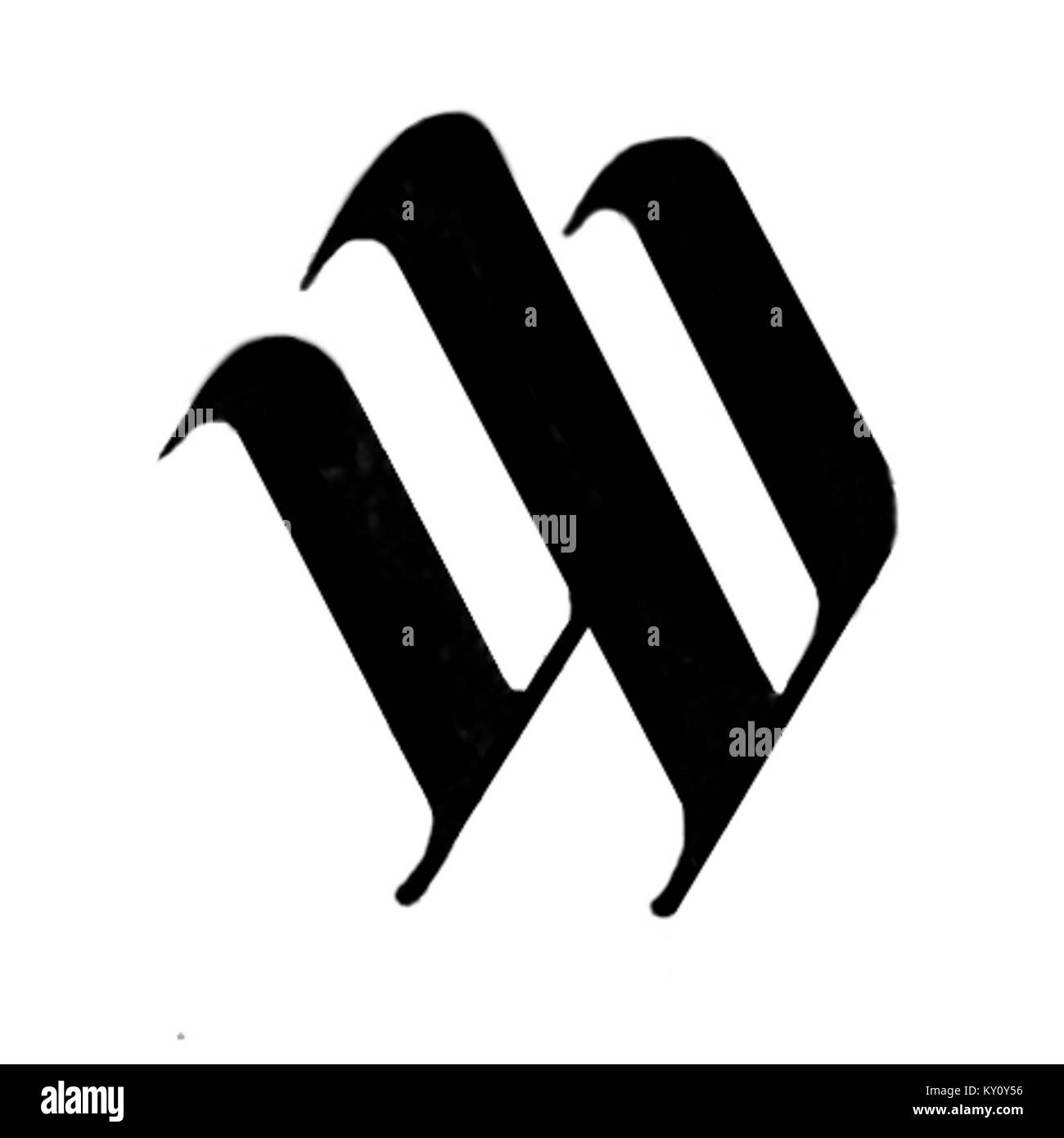 Das Logo der First Women's Bank of California, die ein Finanzinstitut repräsentiert, das sich der Unterstützung von Unternehmerinnen und der Förderung der Gleichstellung von Frauen und Männern in Unternehmen widmet. Stockfoto