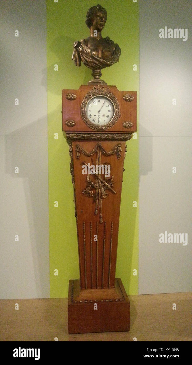 Flötenuhr im Museum für Kunst und Gewerbe Hamburg Stockfoto