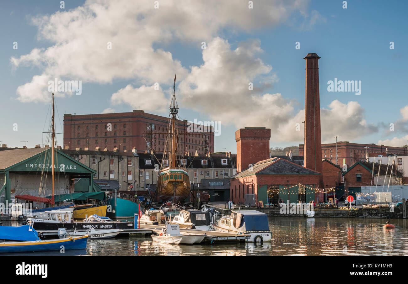 Bristol Underfall Yard Stockfoto
