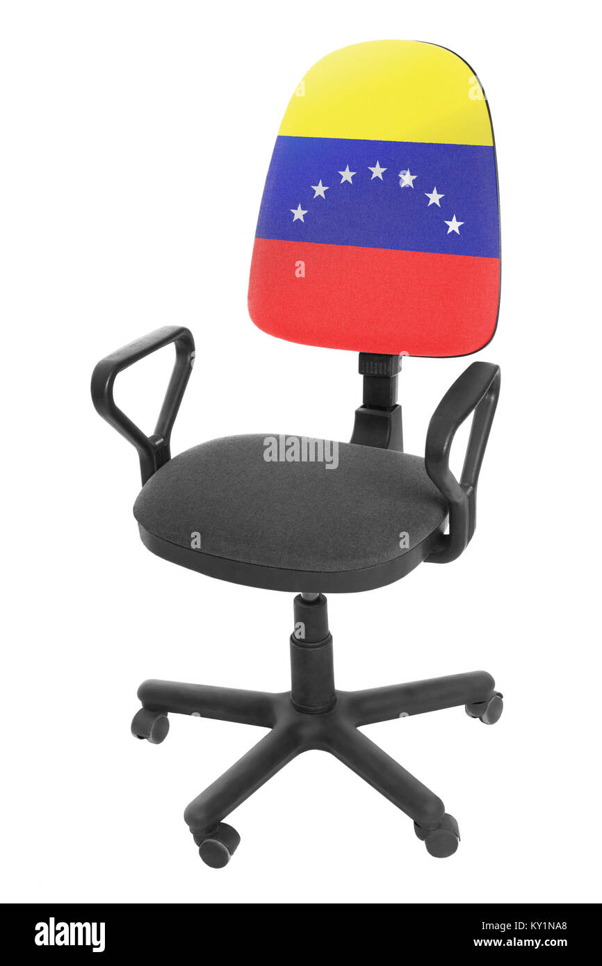 Die venezolanische Fahne Stockfoto