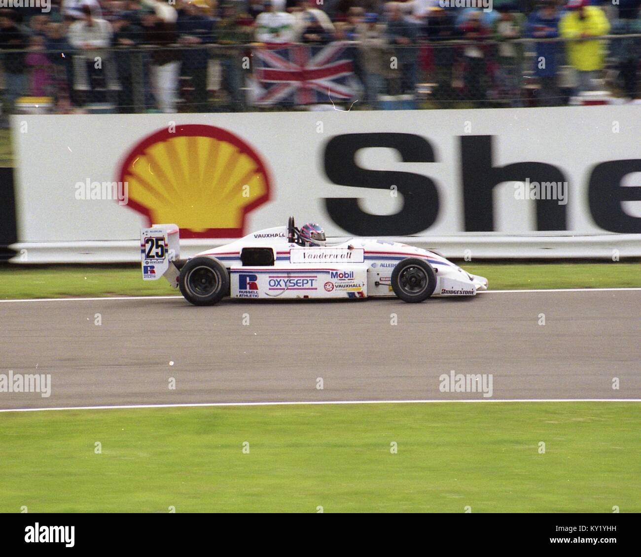 Nick Firestone in der Formel Vauxhall Lotus support Rennen auf dem 1992 beim Grand Prix Meeting, Silverstone. 12. Juli 92 Stockfoto