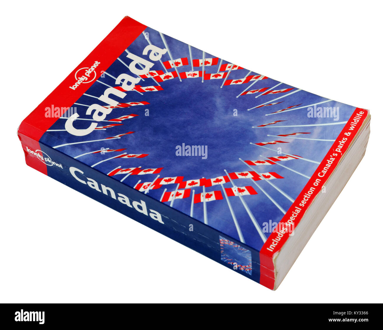 Der Lonely Planet Reiseführer zu Kanada Stockfoto