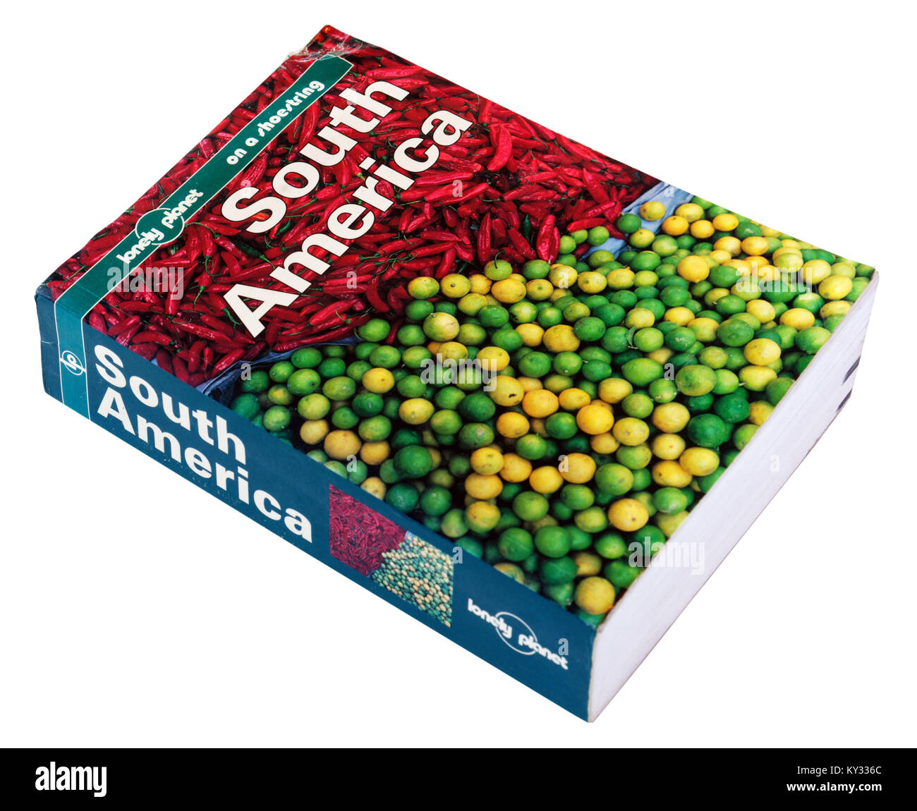 Der Lonely Planet Reiseführer zu Südamerika Stockfoto
