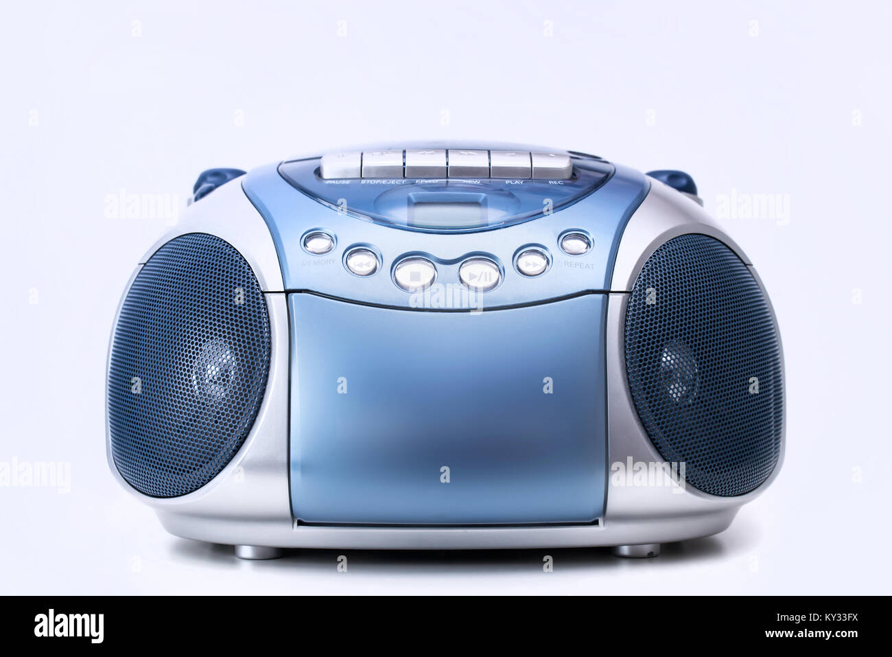 CD- und Kassetten-player Stockfoto