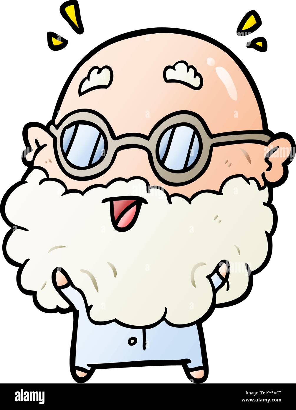 Cartoon startled man Stock-Vektorgrafiken kaufen - Alamy
