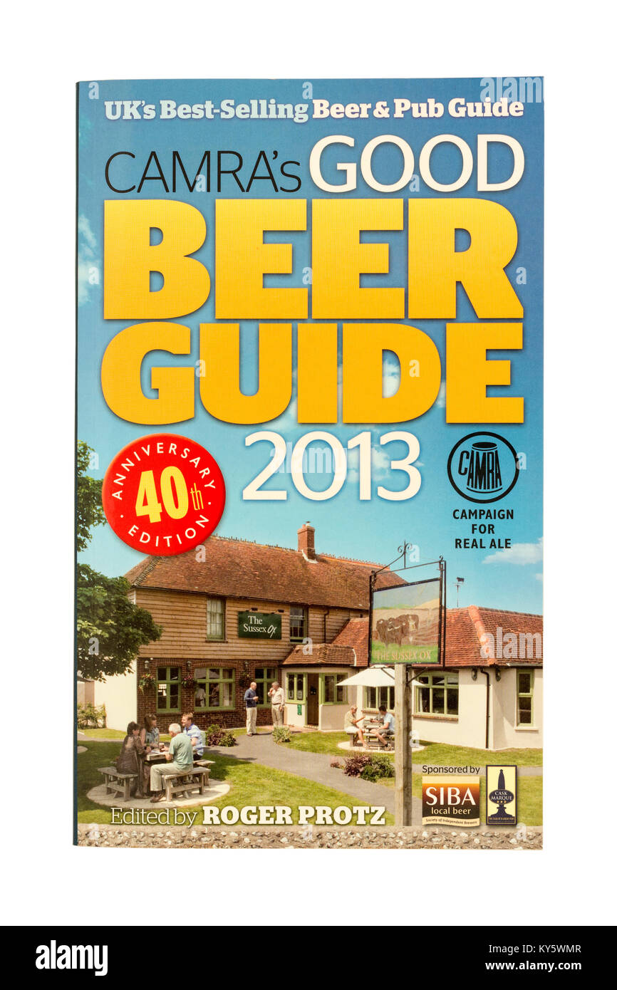 Good Beer Guide 2013 Stockfoto