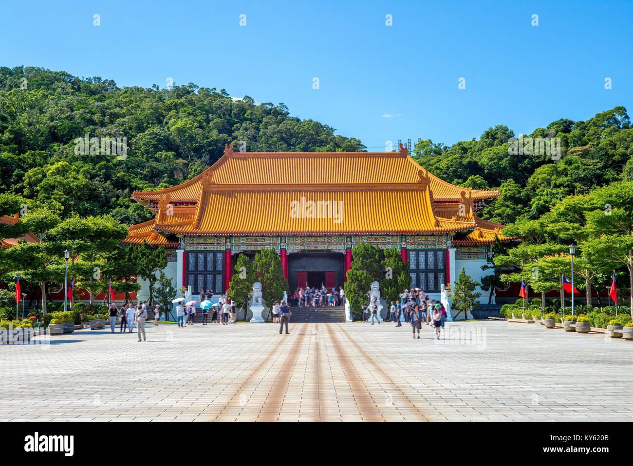 Nationalen Revolutionären Märtyrer" in Taipeh Stockfoto