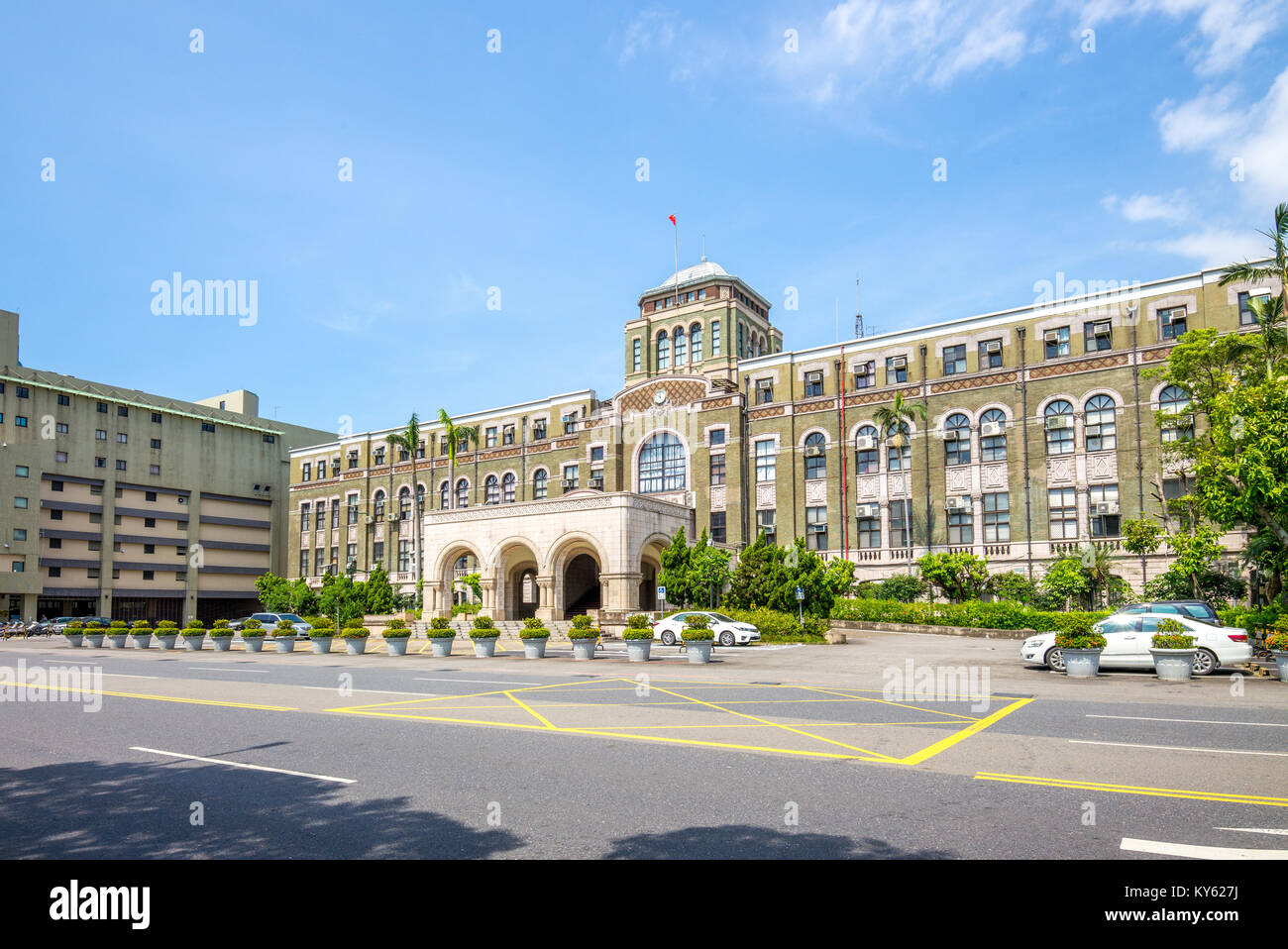 Justizyuan Gebäude in Taipei Stockfoto