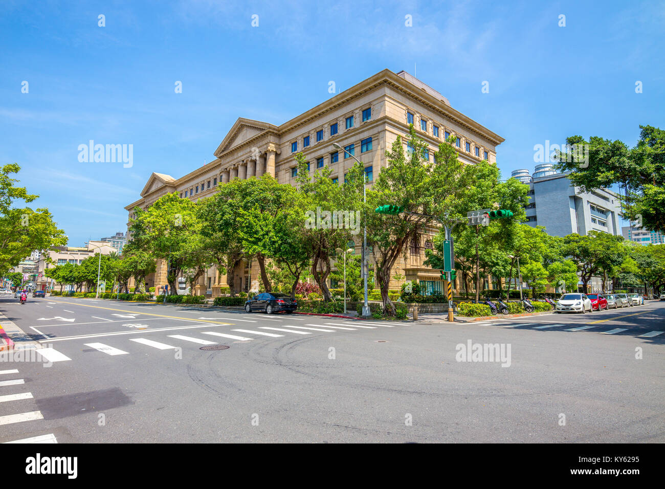 Gebäude von Taiwan in Taipei Stockfoto