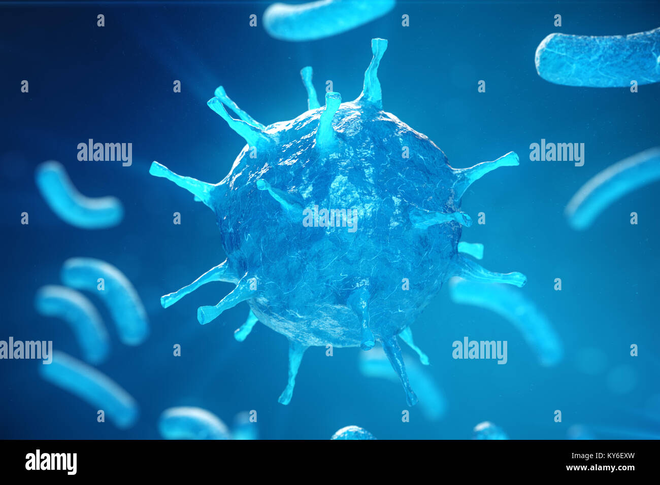 Virale Hepatitis Infektion verursacht chronische Leberkrankheit