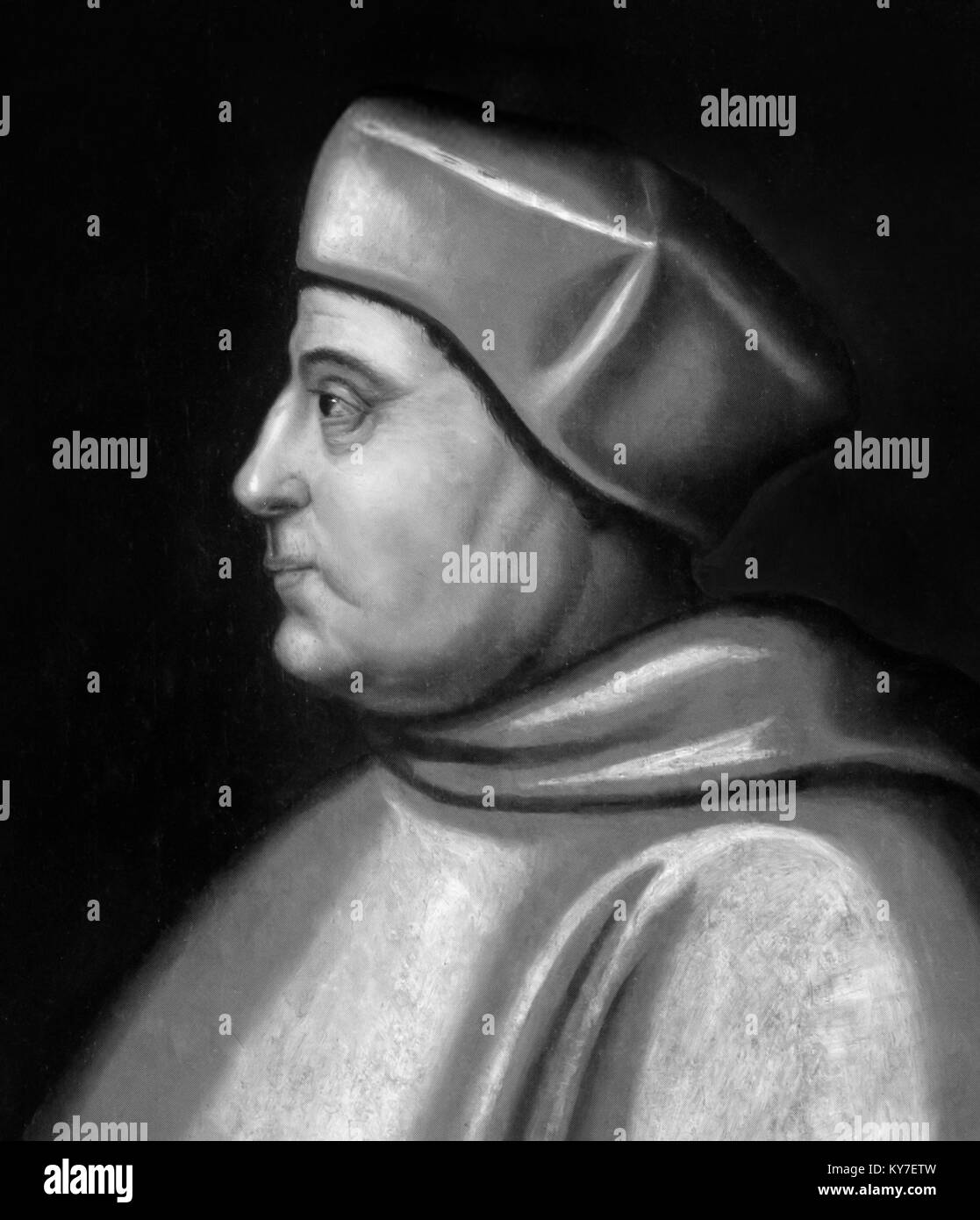 Thomas Wolsey. Porträt von Kardinal Wolsey (c.1473-1530) Stockfoto