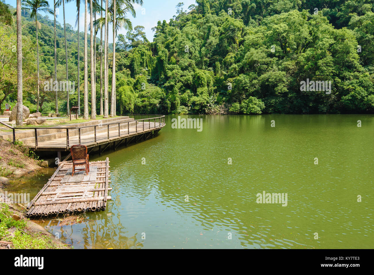 Cihu, einem berühmten Park in Taiwan Stockfoto