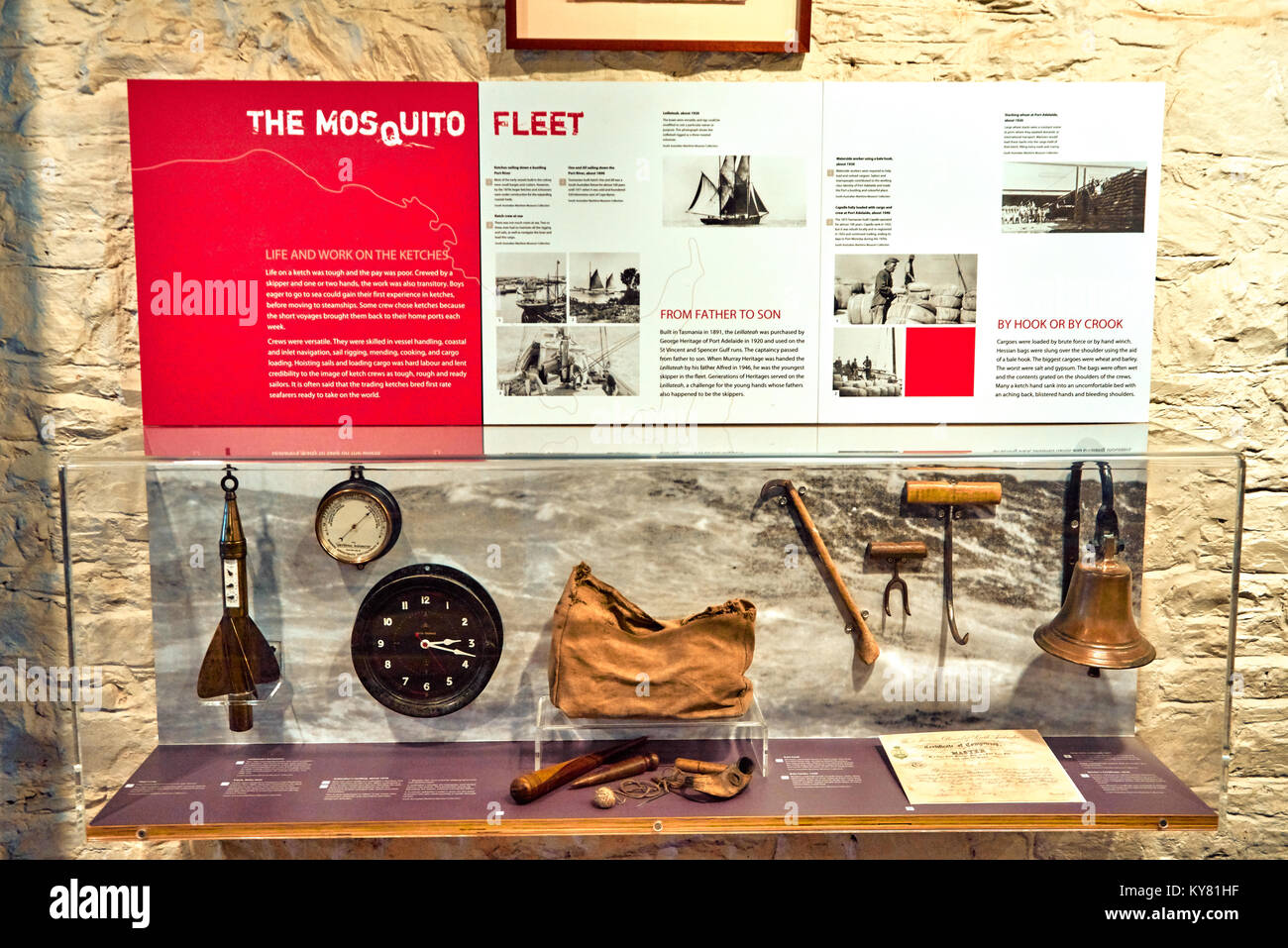 South Australian Maritime Museum, Adelaide, South Australia, Australien. Stockfoto