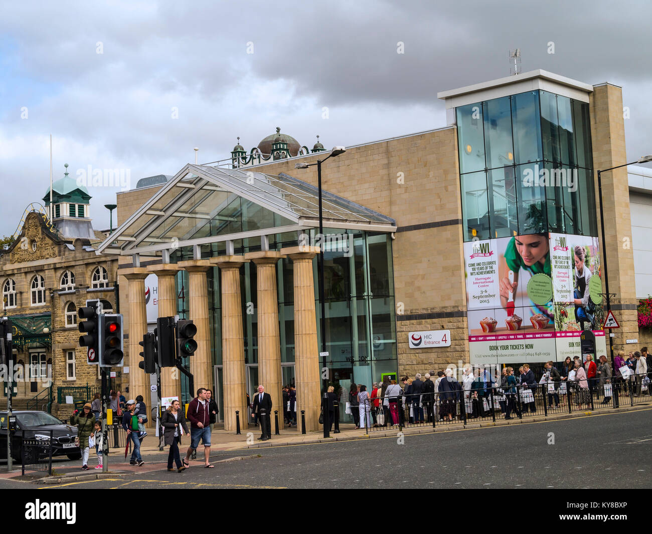 Harrogate ist eine Stadt in North Yorkshire, England. Historisch in der West Riding von Yorkshire, die Stadt ist ein touristisches Ziel Stockfoto