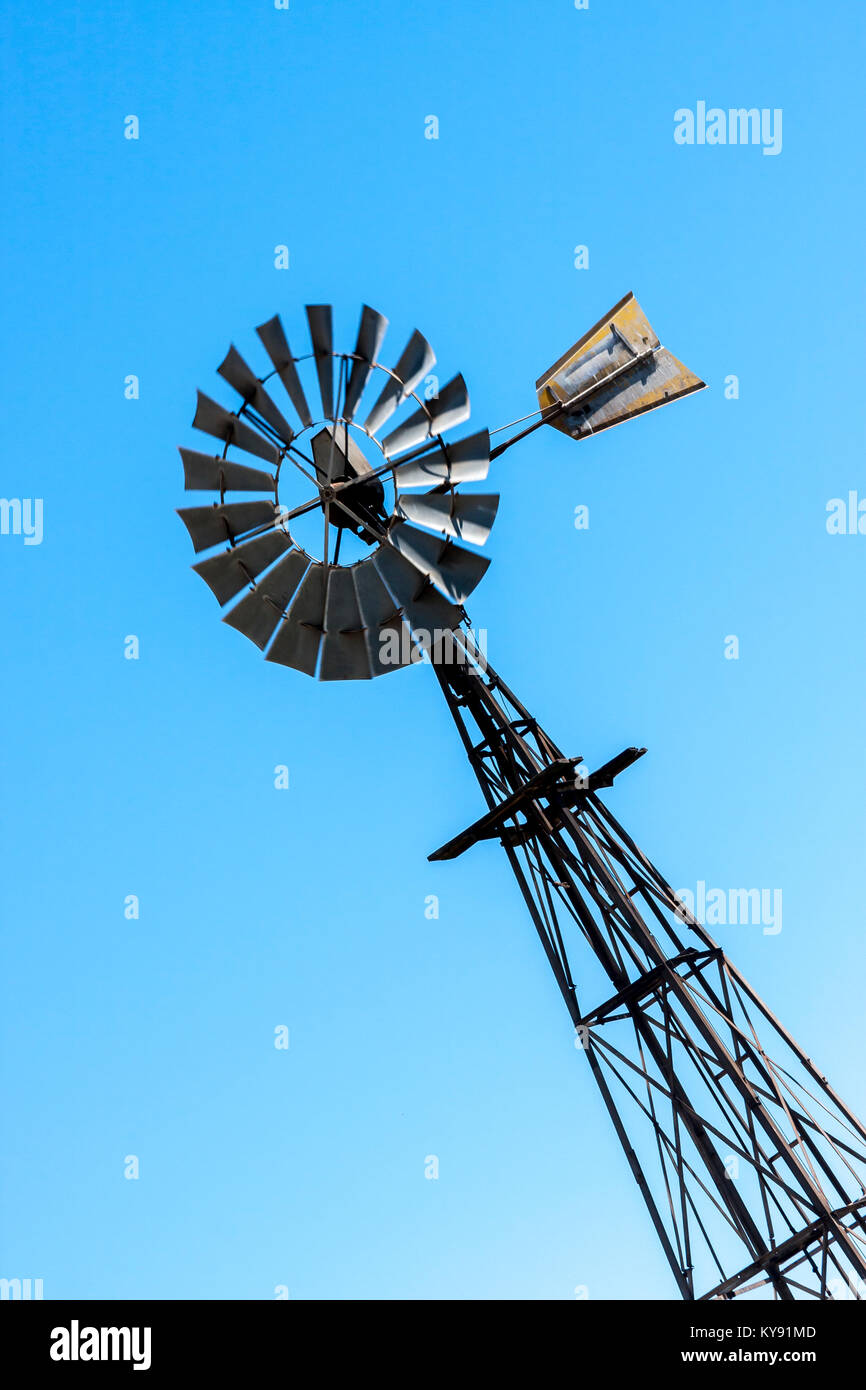 Windmühle, Western Australia. Stockfoto