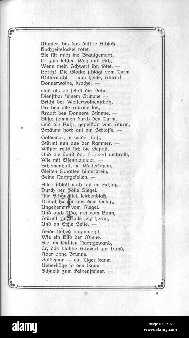 Diese historische Musikaufnahme von „Was die Ruhr mir sang“ zeigt die traditionelle Volksmusik und das kulturelle Erbe des Ruhrgebiets in Deutschland. Stockfoto