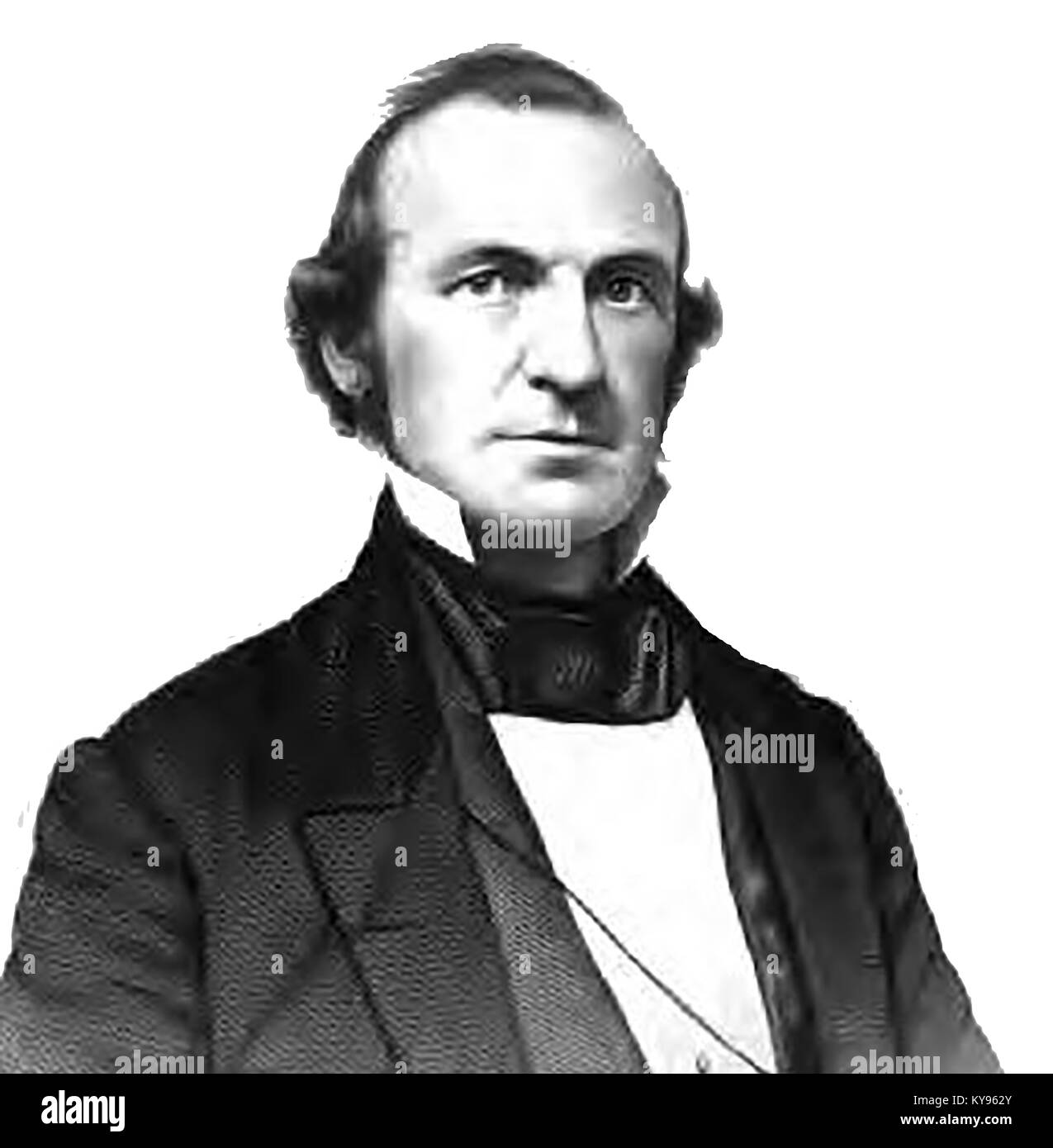 Reverend (Methodistische) Samuel Watson. Ein Porträt der Editor & Inhaber der amerikanischen Geistlichen Magazin 1876 Stockfoto