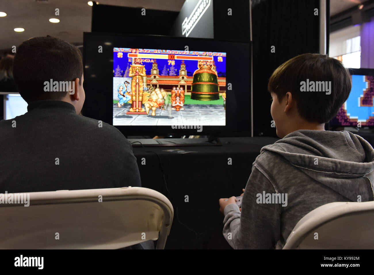 Video Gaming Convention, Bonsecours Market Montreal Stockfoto