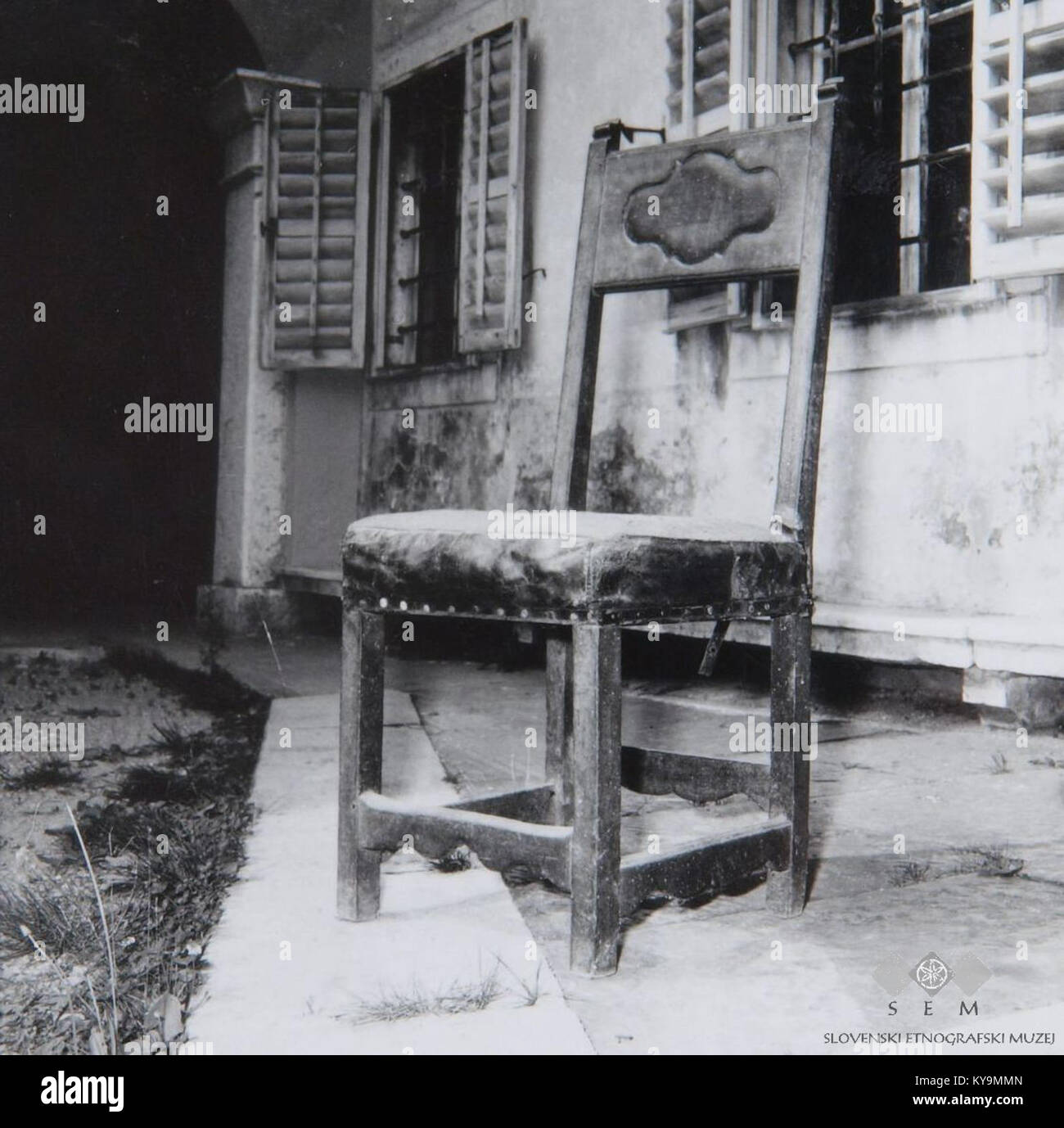 Stol-pri Fabjanu (Černe), Tomaj 1969 Stockfoto